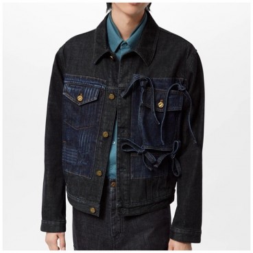 루이비통 남성 블랙 자켓 - Louis vuitton Mens Black Jackets 