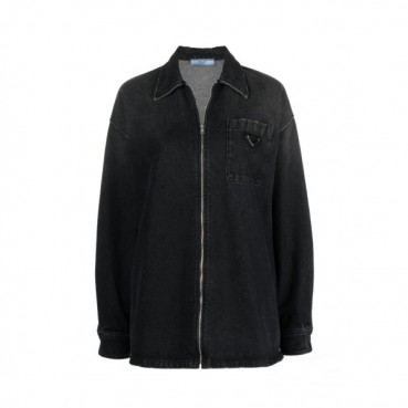프라다 남성 캐쥬얼 블랙 자켓 - Prada Mens Black Jackets 