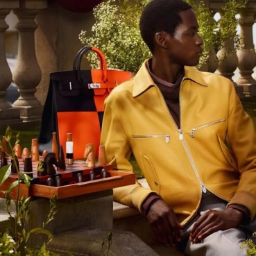 에르메스 남성 캐쥬얼 옐로우 자켓 - Hermes Mens Yellow Jackets 