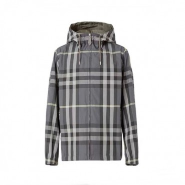 버버리 남성 클래식 그레이 양면 자켓 - Burberry Mens Gray Jackets 
