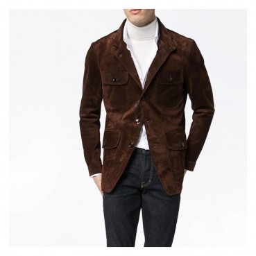 톰포드 남성 캐쥬얼 브라운 자켓 - Mens Brown Jackets 