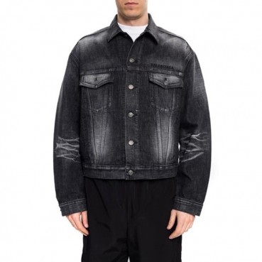 발렌시아가 남성 캐쥬얼 블랙 자켓 - Mens Black Jackets 