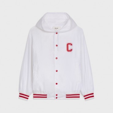 셀린느 남/녀 캐쥬얼 화이트 자켓 - Unisex White Jackets 