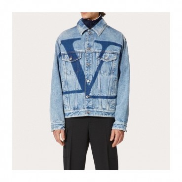 발렌티노 남성 캐쥬얼 블루 자켓 - Mens Blue Jackets 