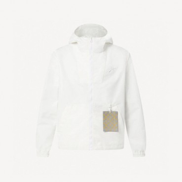 루이비통 남성 화이트 방풍 자켓 - Mens White Jackets 