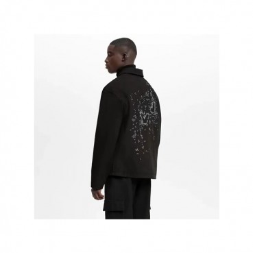 루이비통 남성 트렌디 블랙 자켓 - Mens Black Jackets 