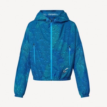 루이비통 남성 블루 후드자켓 - Mens Blue Jackets 