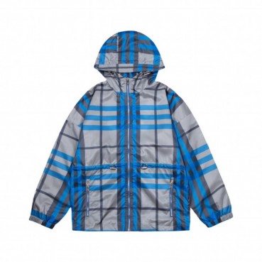 버버리 남성 클래식 블루 자켓 - Mens Blue Jackets 
