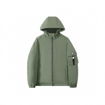 Prada  Mens Logo Casual Jackets Green - 프라다 2021 남성 로고 캐쥬얼 자켓 Pra02564x Size(m 