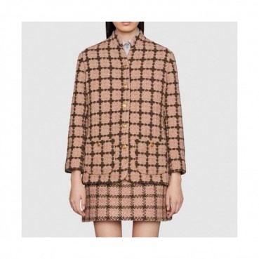 Gucci Womens Casual Jackets Camel - 구찌  여성 로고 캐쥬얼 자켓 Guc04526x Size(s 