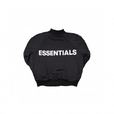 Fear of god  Mens Manuel Logo Jackets Black  - 피어오브갓  남성 메뉴얼 로고 자켓 Fea0372x Size(s 