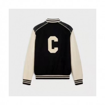 Celine  Unisex Logo Casual Jackets Black - 셀린느 2021 남/녀 로고 캐쥬얼 자켓 Cel0205x Size(s 