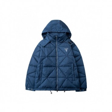 Prada  Mm/Wm Logo Casual Jackets Blue - 프라다 2021 남/녀 로고 캐쥬얼 자켓 Pra02517x Size(m 