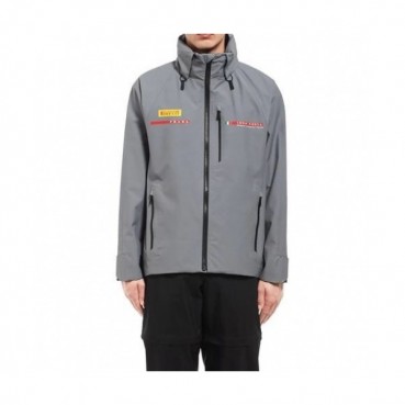 Prada  Mm/Wm Logo Casual Jackets Gray - 프라다 2021 남/녀 로고 캐쥬얼 자켓 Pra02512x Size(m 
