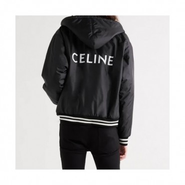 Celine  Mm/Wm Logo Casual Jackets Black - 셀린느 2021 남/녀 로고 캐쥬얼 자켓 Cel0187x Size(s 