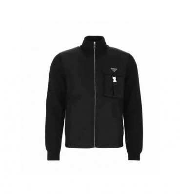 Prada  Mm/Wm Logo Casual Jackets Black - 프라다 2021 남/녀 로고 캐쥬얼 자켓 Pra02475x Size(m 