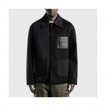 Loewe  Mens Logo Casual Jackets Black - 로에베 2021 남성 로고 캐쥬얼 자켓 Loe0511x Size(m 