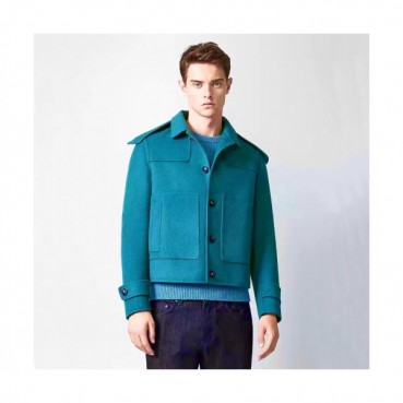 Hermes Mens Casual Jacket Blue - 에르메스 2021 남성 로고 캐쥬얼 자켓 Her0710x