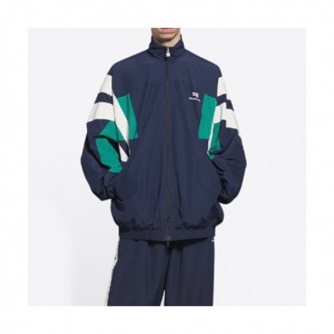 Balenciaga  Mens Logo Casual Jackets Navy - 발렌시아가 2021 남성 로고 캐쥬얼 재킷 Bal01227x Size(s 