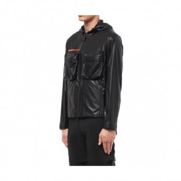 Prada  Mens Logo Casual Jackets Black - 프라다 2021 남성 로고 캐쥬얼 자켓 Pra02453x Size(m 