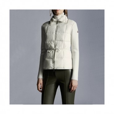 Moncler  Womens Logo Casual Down Jackets White - 몽클레어 2021 여성 로고 캐쥬얼 다운 자켓 Moc02357x Size(s 