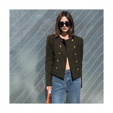 Celine  Womens Luxury Jackets Khaki - 셀린느 2021 여성 럭셔리 자켓 Cel0179x Size(s 