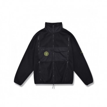 Stone Island   Mens Basic Casual Jackets Black - 스톤아일랜드 2021 남성 베이직 캐쥬얼 자켓 Sto0381x Size(m 