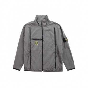 Stone Island   Mens Basic Casual Jackets Gray - 스톤아일랜드 2021 남성 베이직 캐쥬얼 자켓 Sto0369x Size(m 