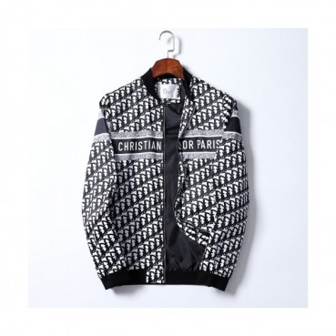 Dior  Mens Logo Modern Casual Jackets Black - 디올 2021 남성 로고 모던 캐쥬얼 자켓 Dio01489x Size(m 