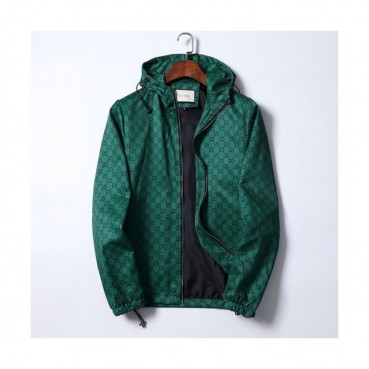Gucci  Mens Logo Casual Jackets Green - 구찌 2021 남성 로고 캐쥬얼 자켓 Guc04126x Size(m 