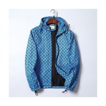 Gucci  Mens Logo Casual Jackets Blue - 구찌 2021 남성 로고 캐쥬얼 자켓 Guc04123x Size(m 