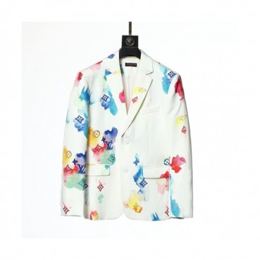 Louis vuitton  Mens Logo Suit Jackets Blue - 루이비통 2021 남성 로고 슈트 자켓 Lou03654x Size(m 