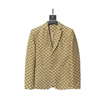 Gucci  Mens Casual Logo Suit Jackets Camel - 구찌 2021 남성 캐쥬얼 로고 슈트 자켓 Guc04122x Size(m 