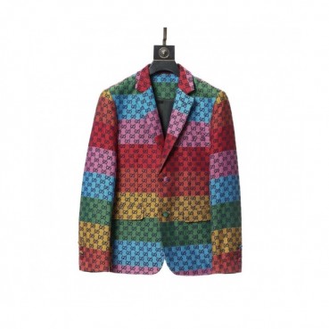 Gucci  Mens Casual Logo Suit Jackets Green - 구찌 2021 남성 캐쥬얼 로고 슈트 자켓 Guc04120x Size(m 