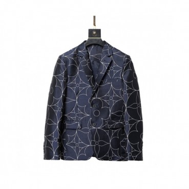 Louis vuitton  Mens Logo Suit Jackets Navy - 루이비통 2021 남성 로고 슈트 자켓 Lou03652x Size(m 