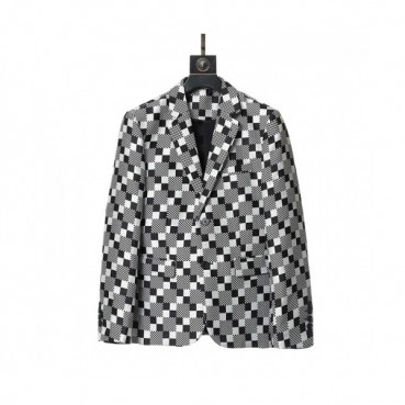 Louis vuitton  Mens Logo Suit Jackets Black - 루이비통 2021 남성 로고 슈트 자켓 Lou03651x Size(m 