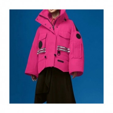 Canada goose Womens Patch Logo Casual Duck Down Parka Pink - 캐나다구스 2021 여성 패치 로고 캐쥬얼 덕다운 파카 Can0361x Size(s 