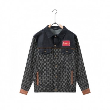 Gucci  Mens Logo Casual Jackets Black - 구찌 2021 남성 로고 캐쥬얼 자켓 Guc04096x Size(xs 