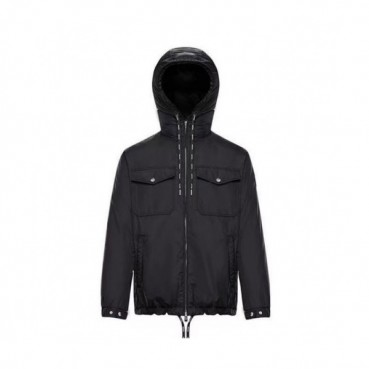 Moncler  Mens Logo Casual Jackets Black - 몽클레어 2021 남성 로고 캐쥬얼 자켓 Moc02282x Size(m 