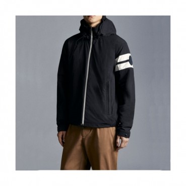 Moncler  Mens Logo Casual Jackets Black - 몽클레어 2021 남성 로고 캐쥬얼 자켓 Moc02267x Size(m 