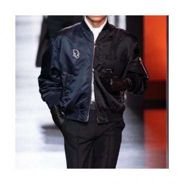 Dior  Mens Logo Modern Casual Jackets Black - 디올 2021 남성 로고 모던 캐쥬얼 자켓 Dio01437x Size(m 