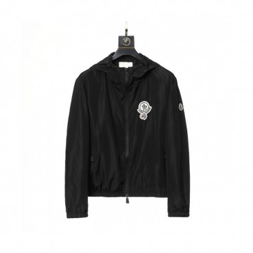 Moncler  Mens Logo Casual Jackets Black - 몽클레어 2021 남성 로고 캐쥬얼 자켓 Moc02263x Size(m 