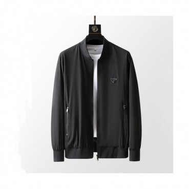 Prada  Mens Logo Casual Jackets Black - 프라다 2021 남성 로고 캐쥬얼 자켓 Pra02395x Size(m 