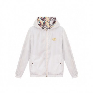 Gucci  Mens Logo Casual Jackets White - 구찌 2021 남성 로고 캐쥬얼 양면 자켓 Guc03815x Size(m 