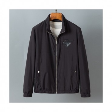 Prada  Mens Logo Casual Jackets Black - 프라다 2021 남성 로고 캐쥬얼 자켓 Pra02377x Size(m 