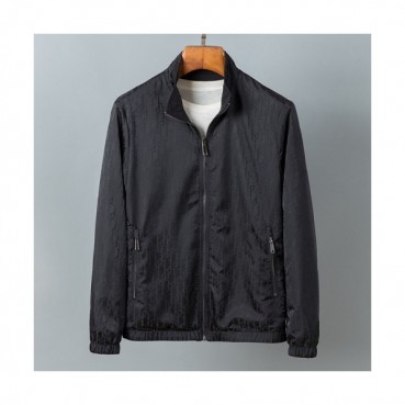 Dior  Mens Logo Modern Casual Jackets Black - 디올 2021 남성 로고 모던 캐쥬얼 양면 자켓 Dio01412x Size(m 
