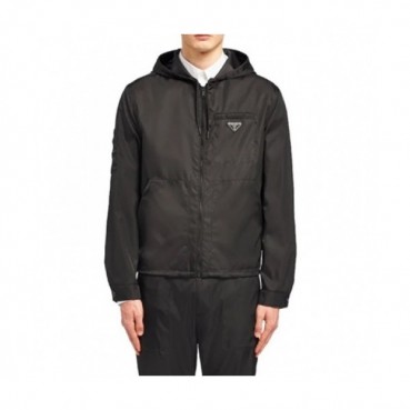 Prada  Mens Logo Casual Jackets Black - 프라다 2021 남성 로고 캐쥬얼 자켓 Pra02366x Size(m 