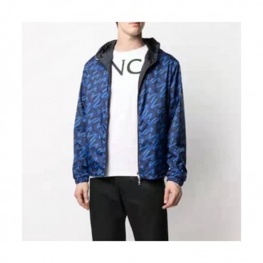Moncler  Mens Logo Casual Jackets Blue - 몽클레어 2021 남성 로고 캐쥬얼 자켓 Moc02247x Size(1 