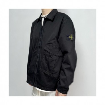 [매장판]Stone Island   Mens Basic Casual Jackets Black - 스톤아일랜드 2021 남성 베이직 캐쥬얼 자켓 Sto0350x Size(m 