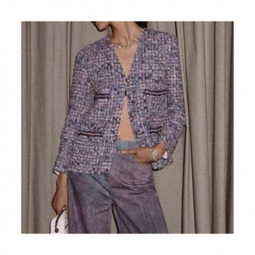 Chanel  Womens Luxury Tweed Jackets - 샤넬 2021 여성 럭셔리 트위드 자켓 Cha0612x Size(s 